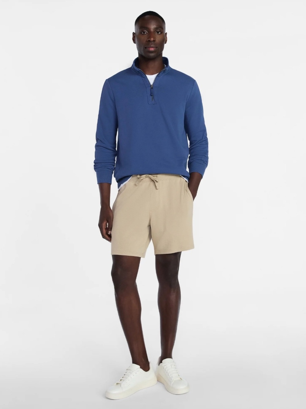 George Men's Washed Terry Shorts 7”,Size 2XL (44-46)